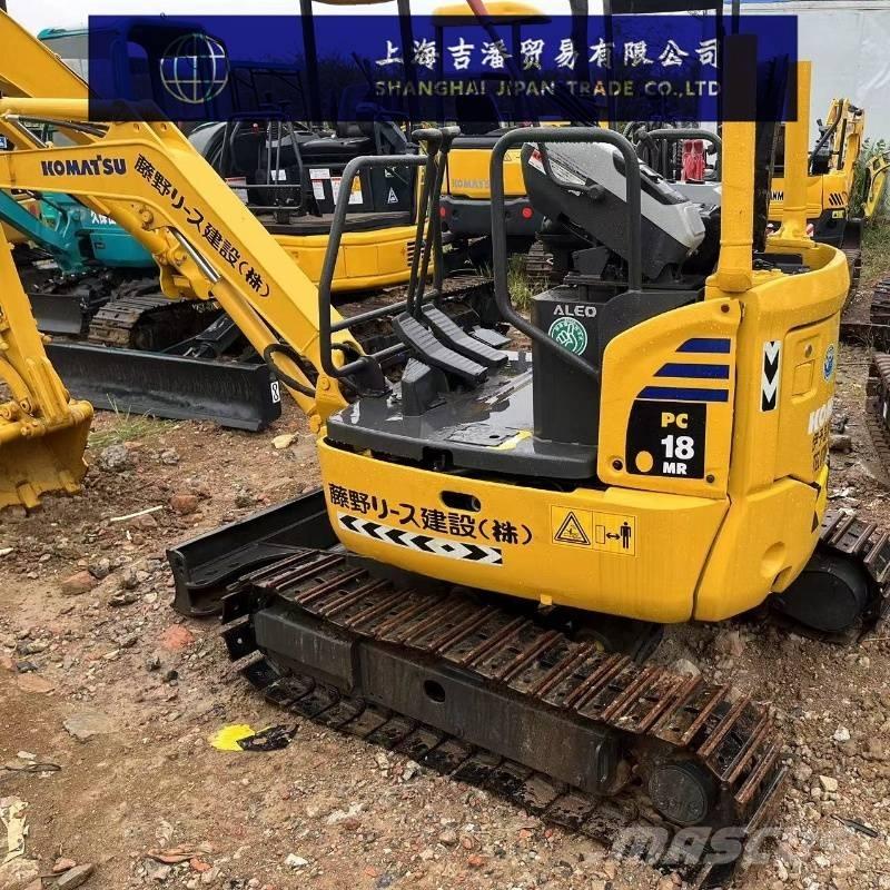Komatsu PC 18 MR Pásová rýpadla