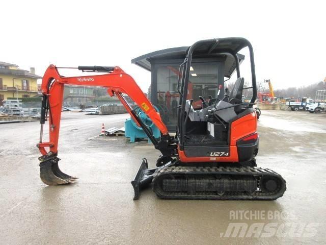 Kubota U 27-4 Mini rýpadla < 7t