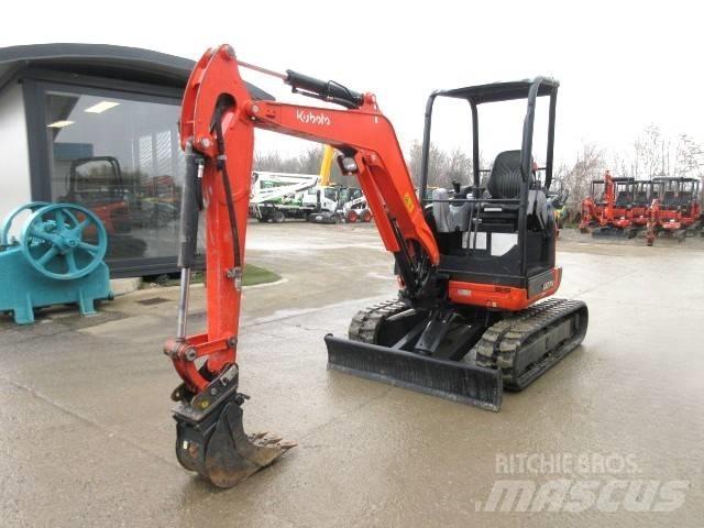 Kubota U 27-4 Mini rýpadla < 7t