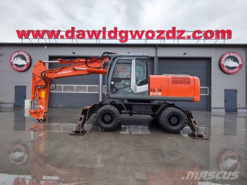 Hitachi ZX 210 W-3 Kolová rýpadla