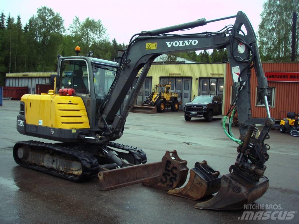 Volvo EC 55 C Mini rýpadla < 7t