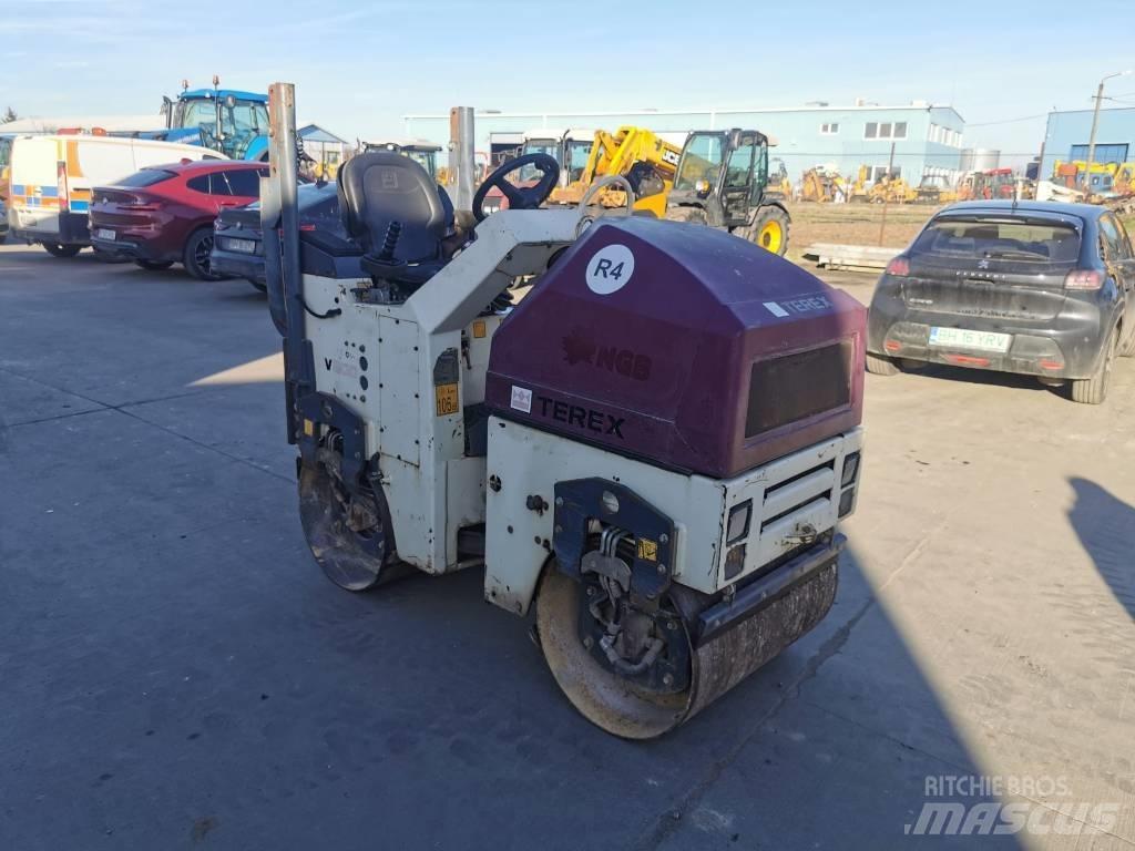 Terex TV 800 Tandemové válce