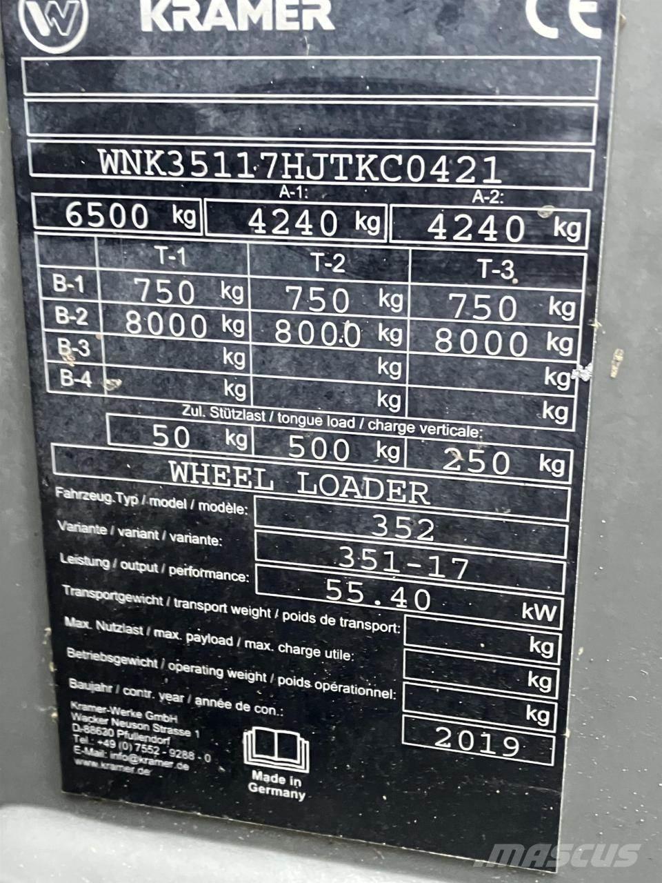 Kramer 8085T Teleskopické nakladače pro zemědělství