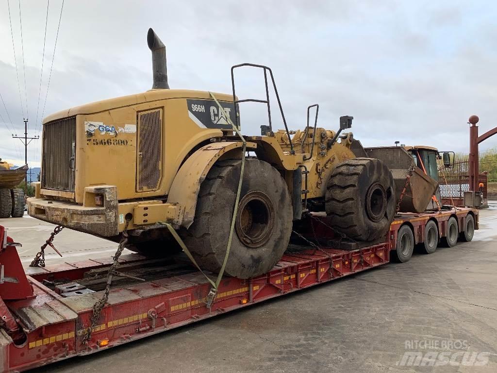 CAT 966H Kolové nakladače