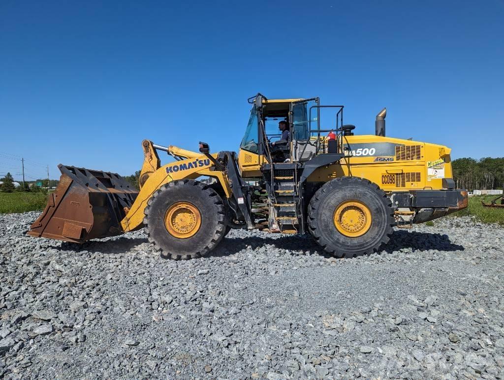 Komatsu WA 500-7 Kolové nakladače