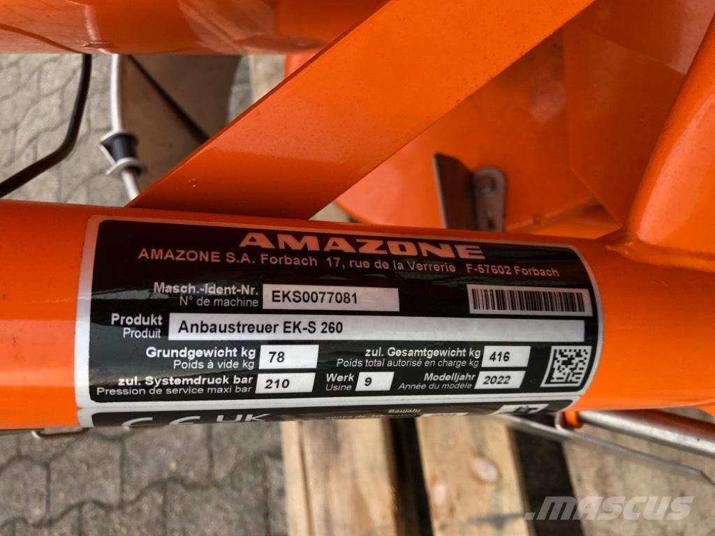 Amazone EKS 260 Sypače písku a soli