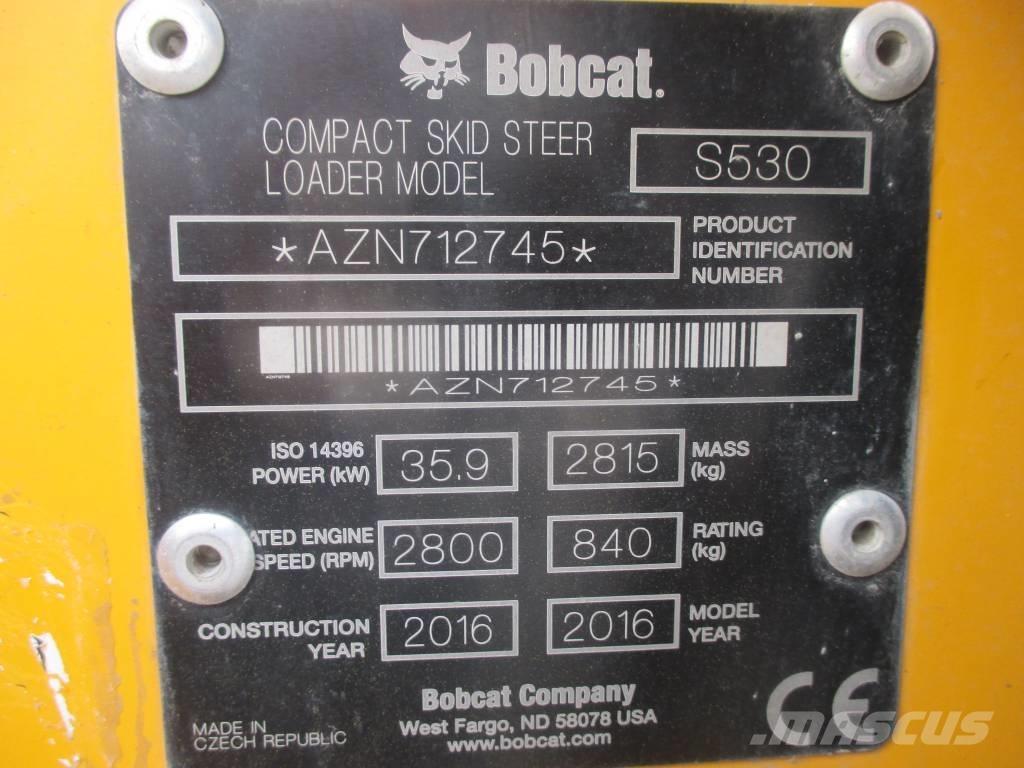 Bobcat S 530 Smykem řízené nakladače