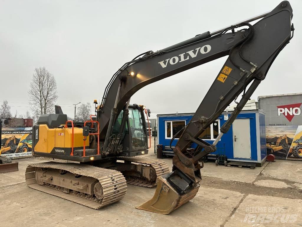 Volvo EC 160 EL Pásová rýpadla