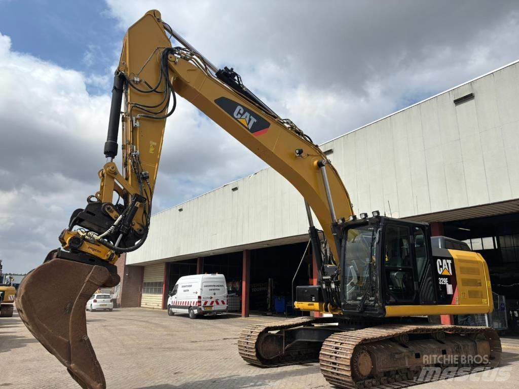 CAT 329 EL Pásová rýpadla