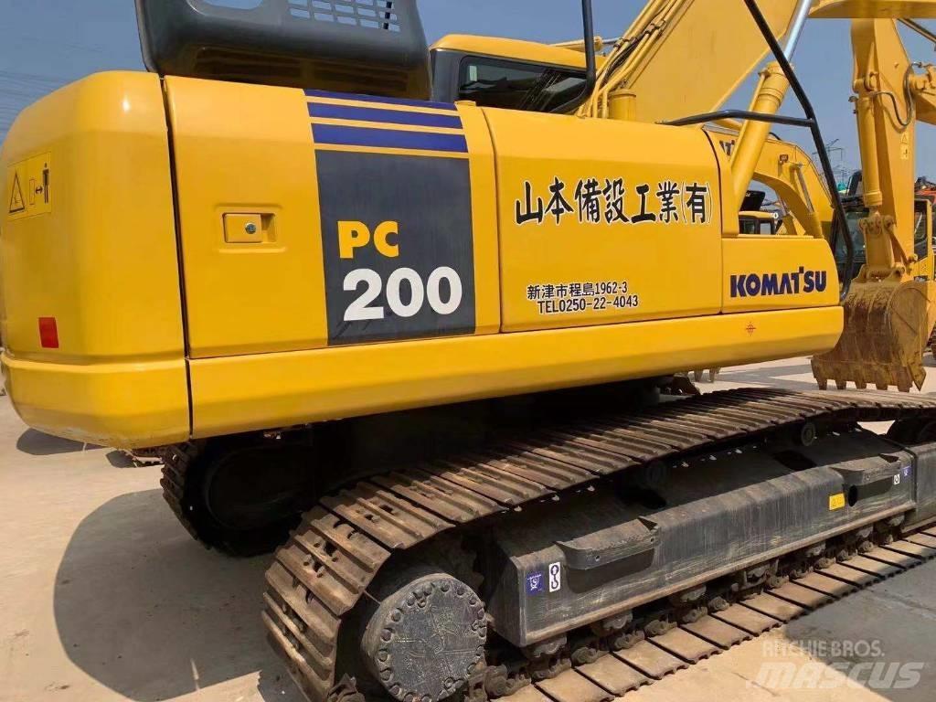 Komatsu pc200-7 Pásová rýpadla