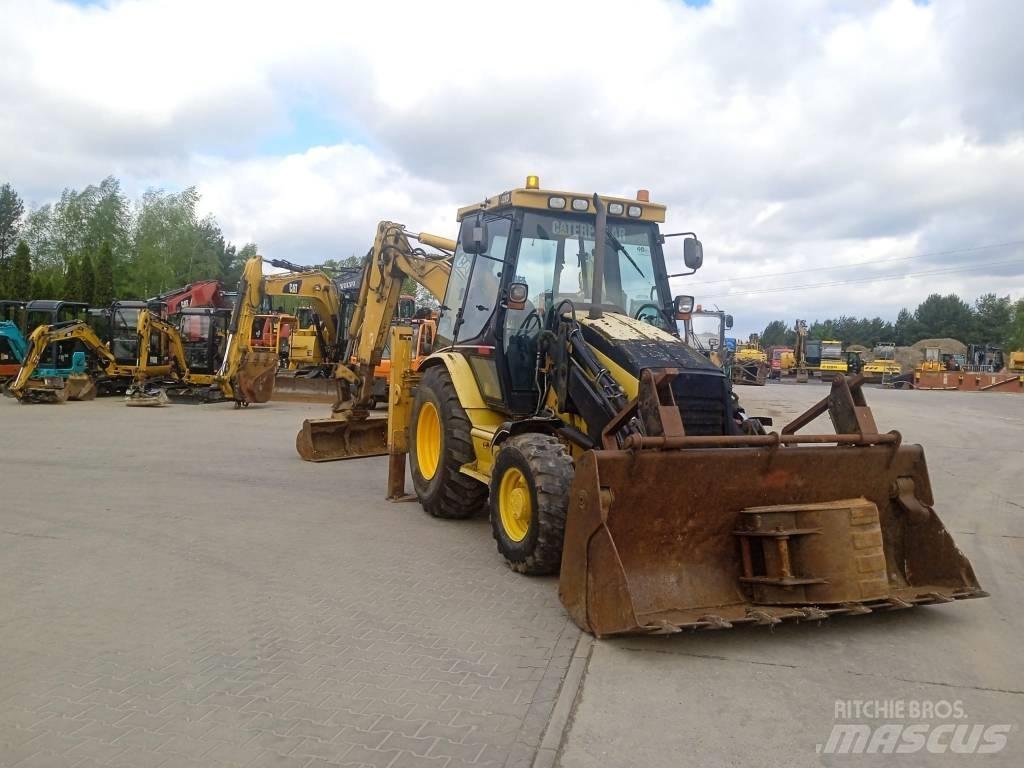 CAT 428 D Rýpadlo-nakladače