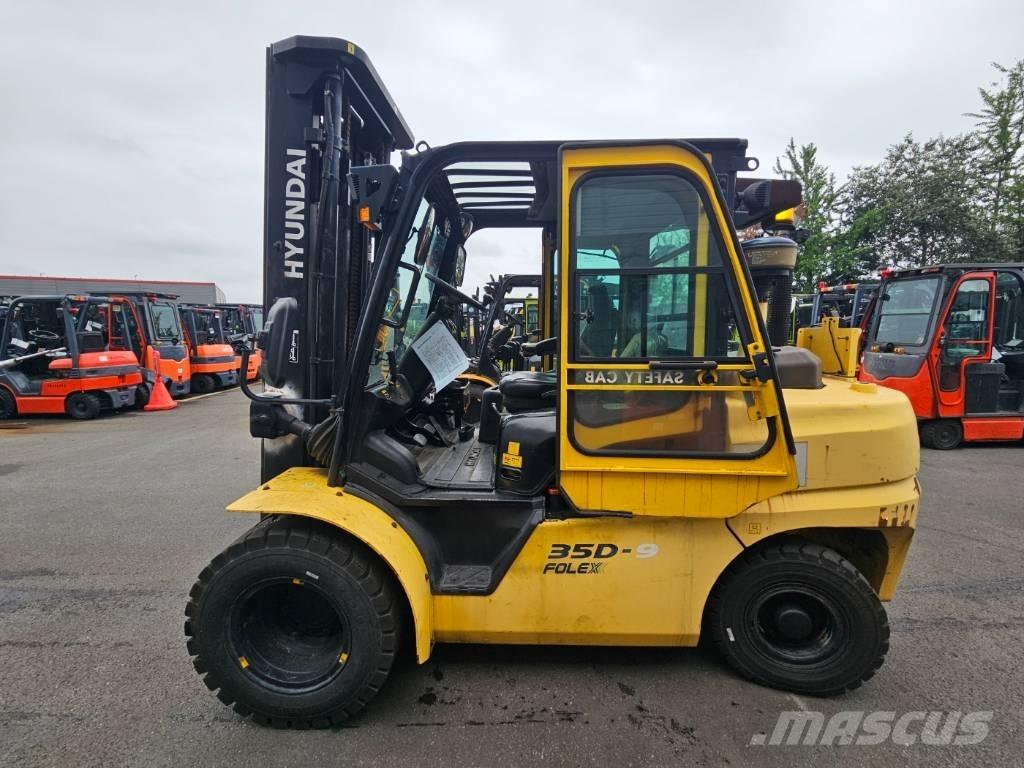 Hyundai 35d-9 Dieselové vozíky