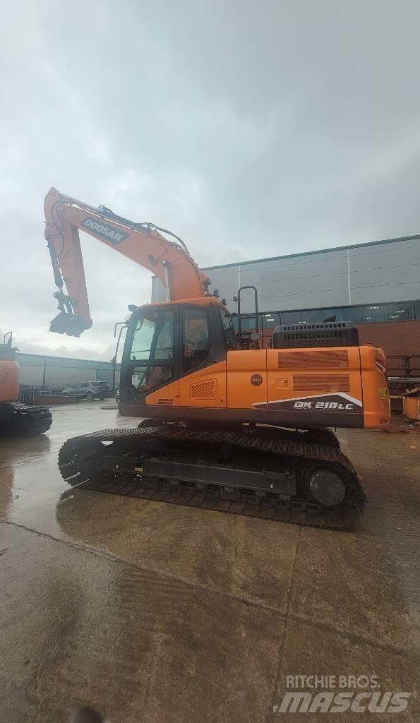 Doosan DX 210 LC-7 Pásová rýpadla