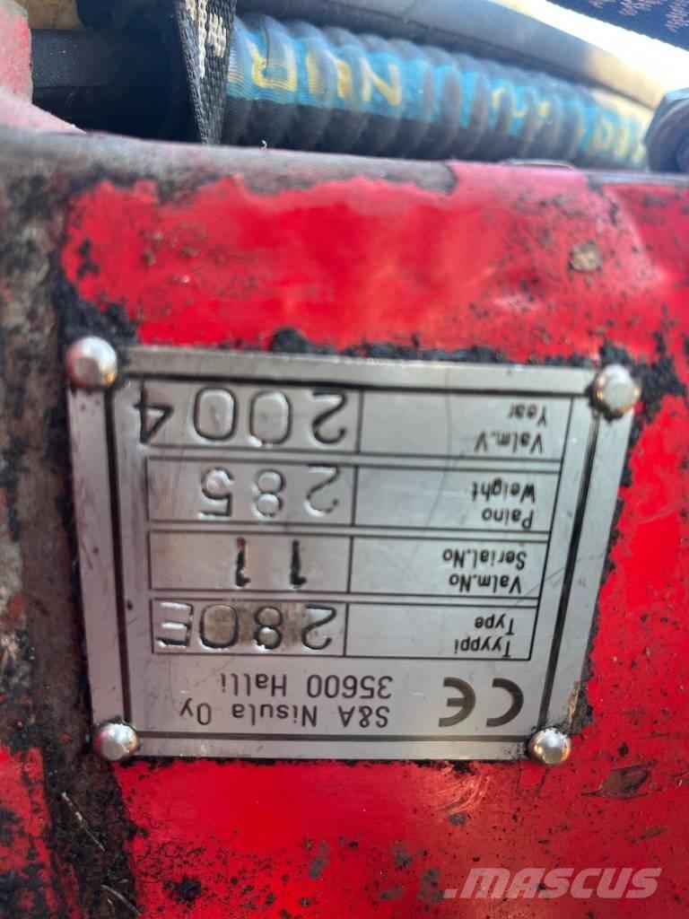 Nisula 280E Lodní háky