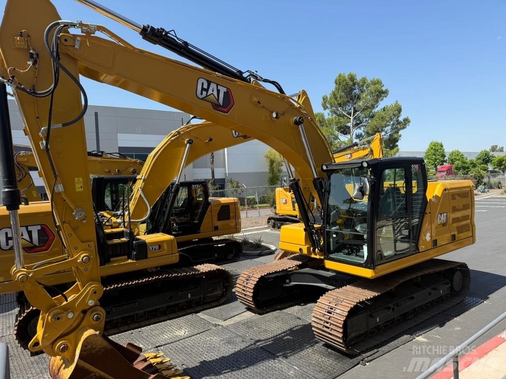 CAT 320 Pásová rýpadla