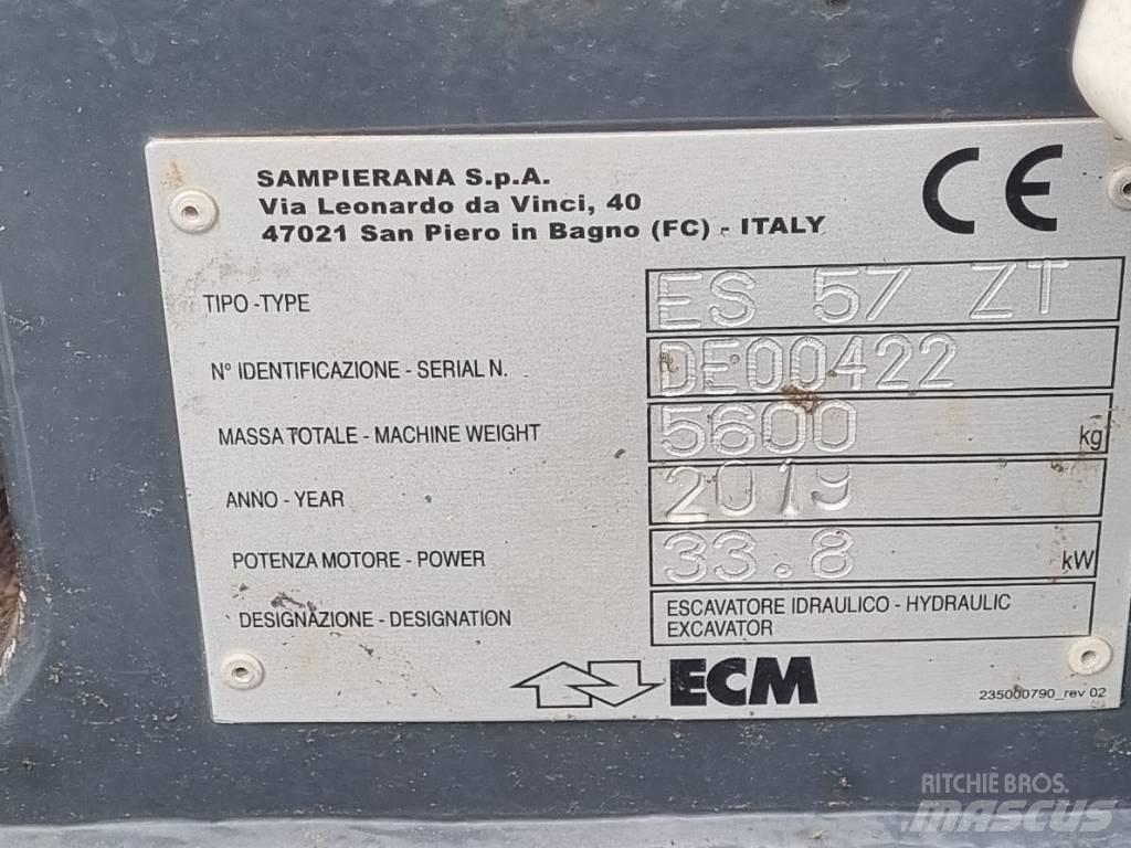 ECM ES 57 ZT Mini rýpadla < 7t
