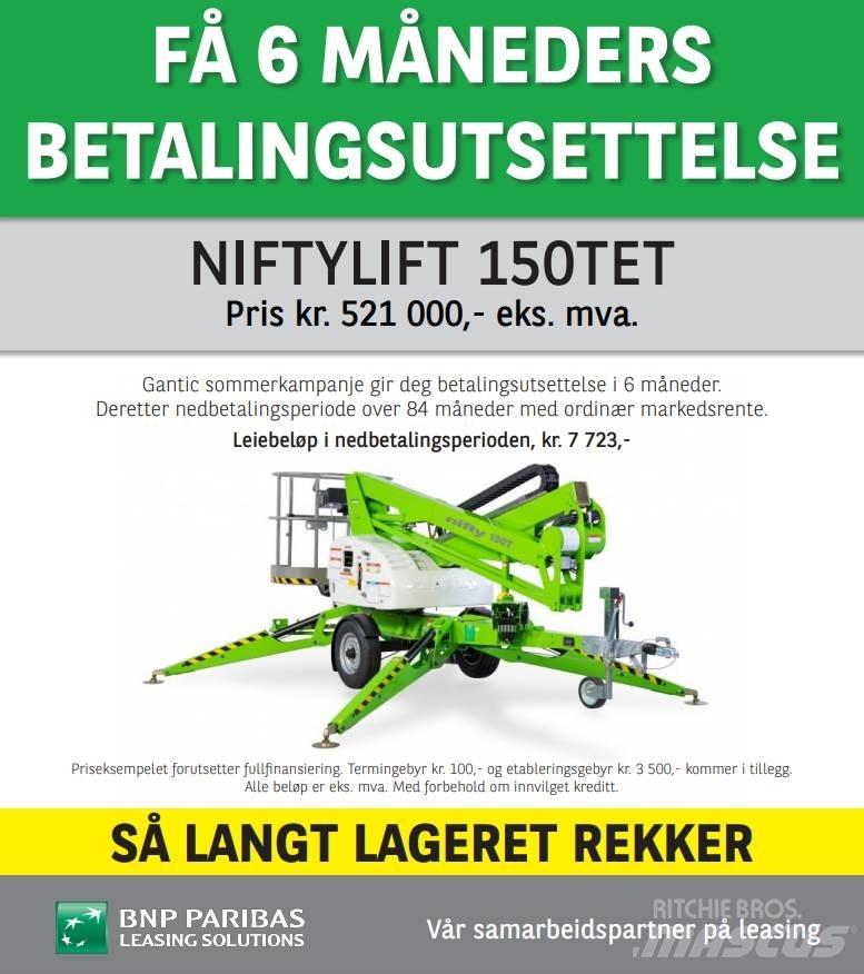 Niftylift 150TET Přívěsové plošiny