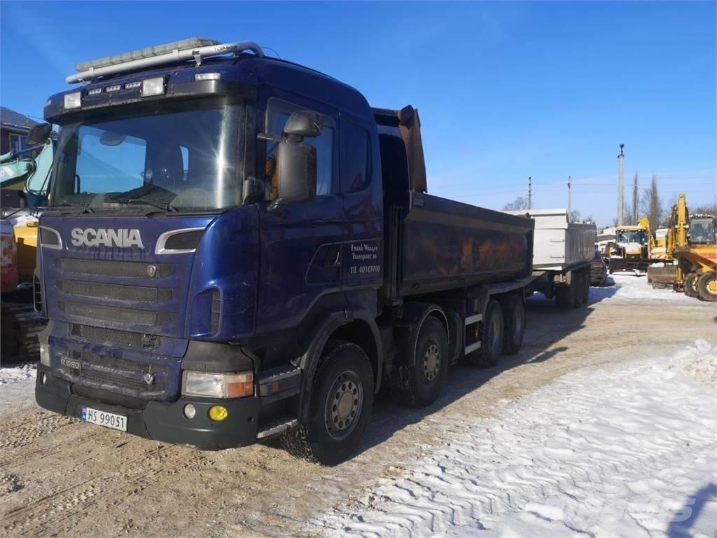 Scania R560 8x4 Ramenové nosiče kontejnerů