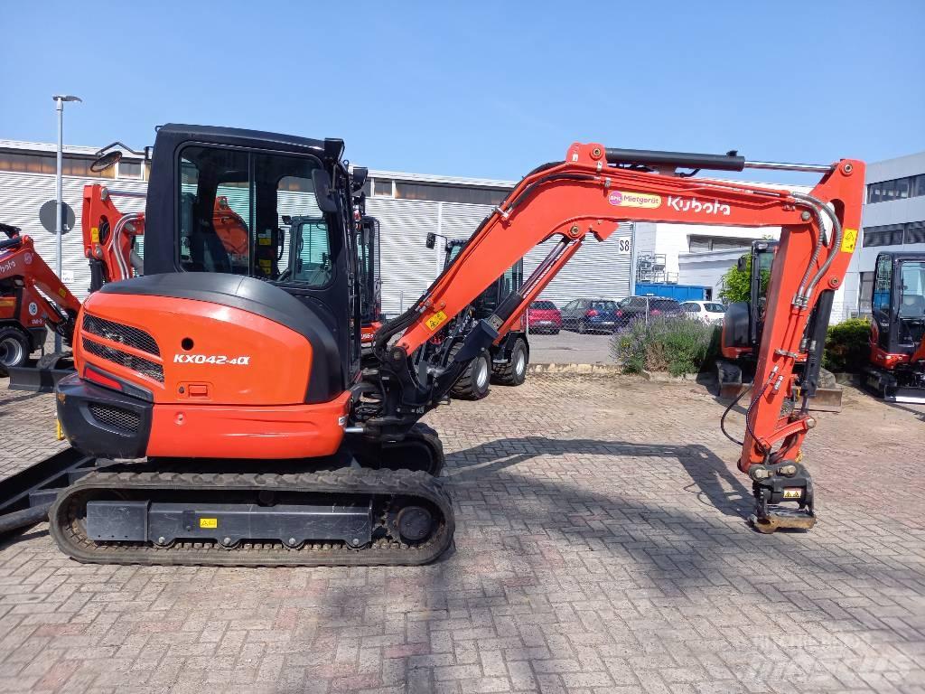 Kubota KX042 - 4NKGLS2 Mini rýpadla < 7t