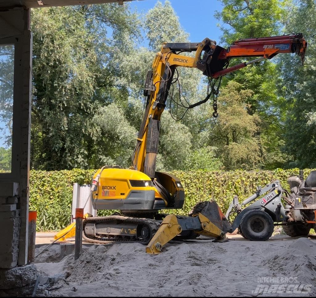 Brokk 500 Demoliční rýpadla