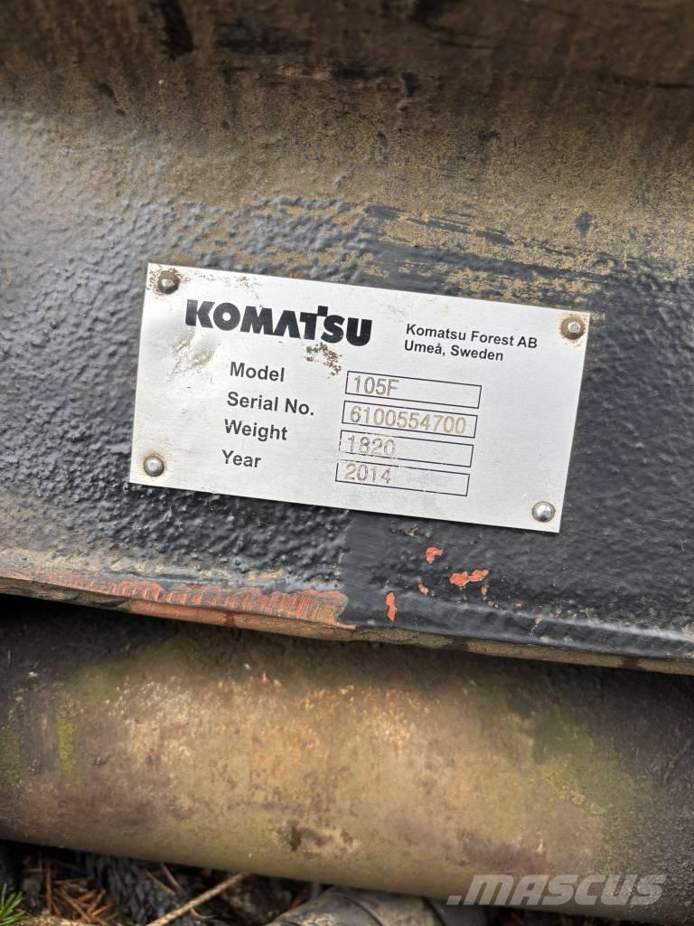 Komatsu 845 Vyvážecí traktory