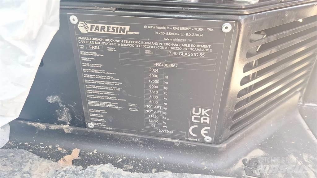 Faresin 17.14 Teleskopické manipulátory