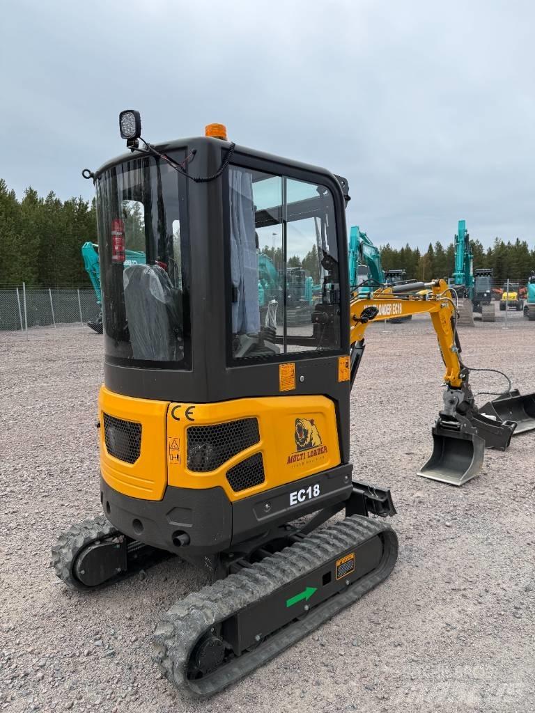 Multiloader EC 18 Mini rýpadla < 7t