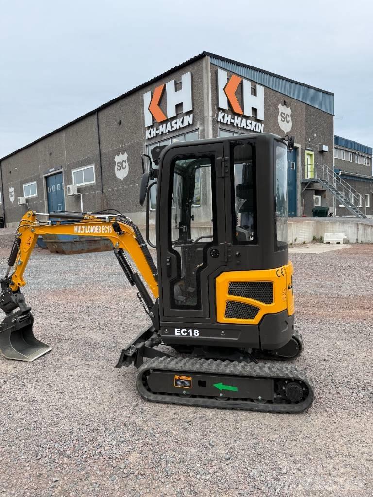 Multiloader EC 18 Mini rýpadla < 7t