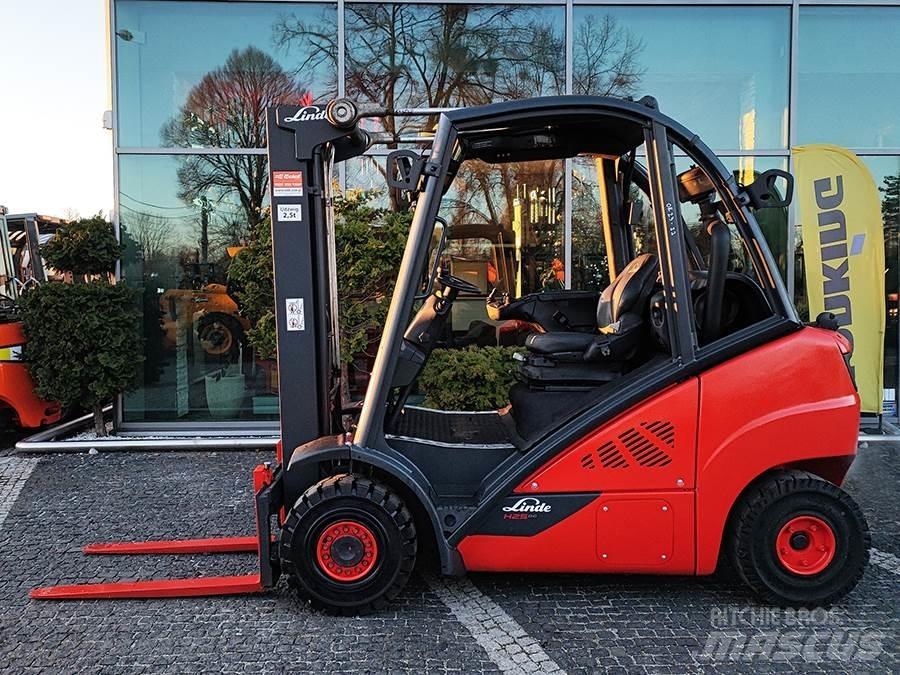 Linde H25T-02 LPG vozíky