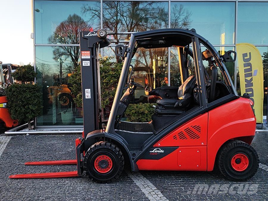 Linde H25T-02 LPG vozíky