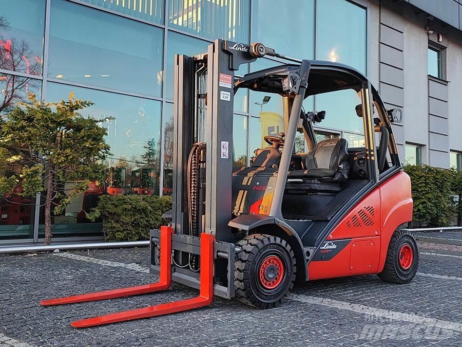 Linde H25T-02 LPG vozíky