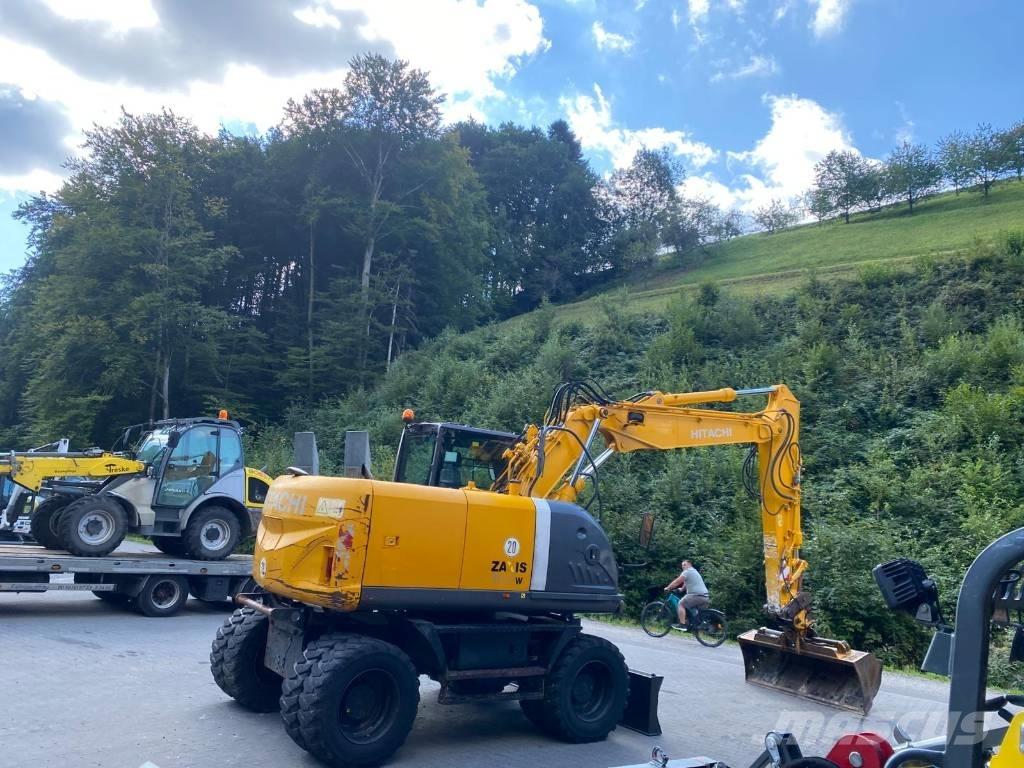 Hitachi ZX 140 W-3 Kolová rýpadla