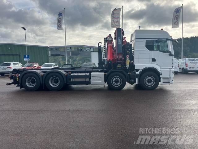 MAN TGS 35.510 8x4/4 Autojeřáby, hydraulické ruky