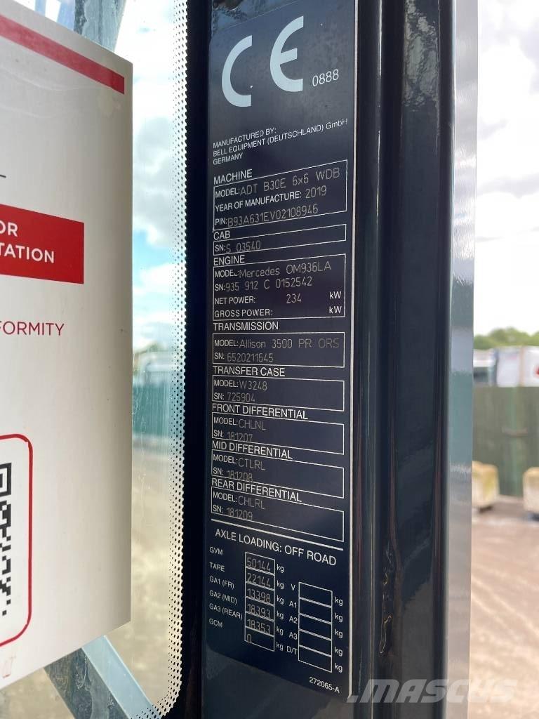 Bell B 30 E Kloubové dempry