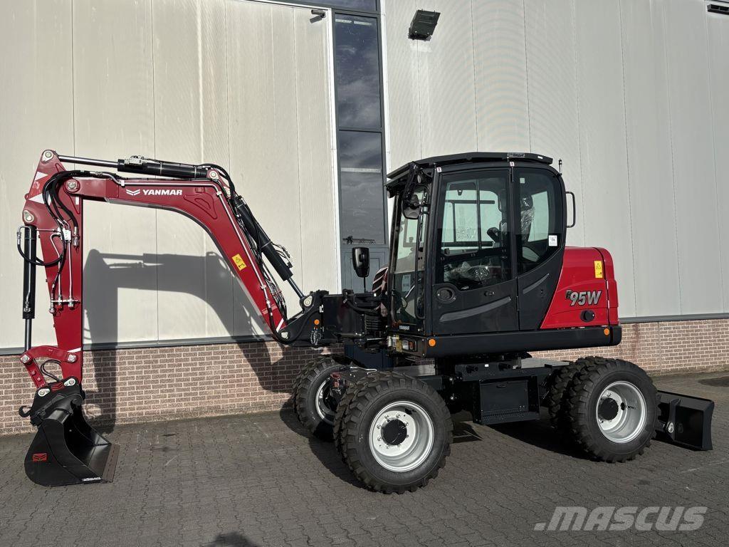 Yanmar B95W Kolová rýpadla