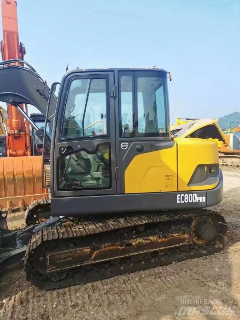 Volvo EC 80D PRO Pásová rýpadla