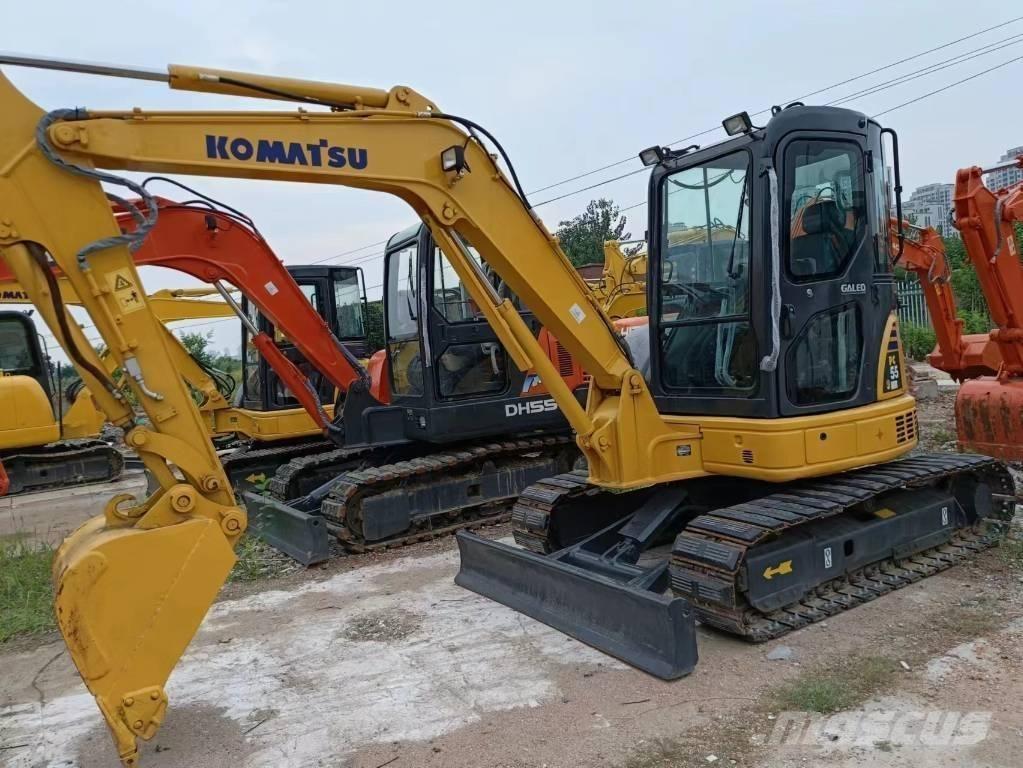 Komatsu PC 55 MR Pásová rýpadla