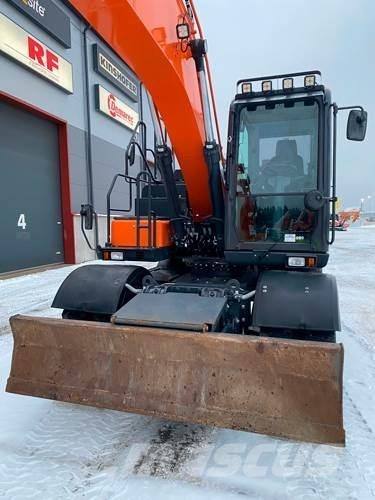 Doosan DX170W-5 Kolová rýpadla