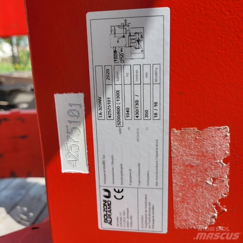 Bolzoni TA-320NV Manipulace s materiálem – ostatní