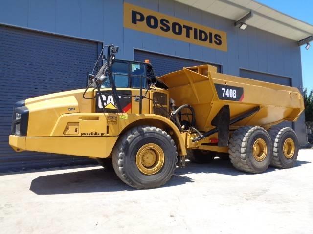 CAT 740 B Kloubové dempry