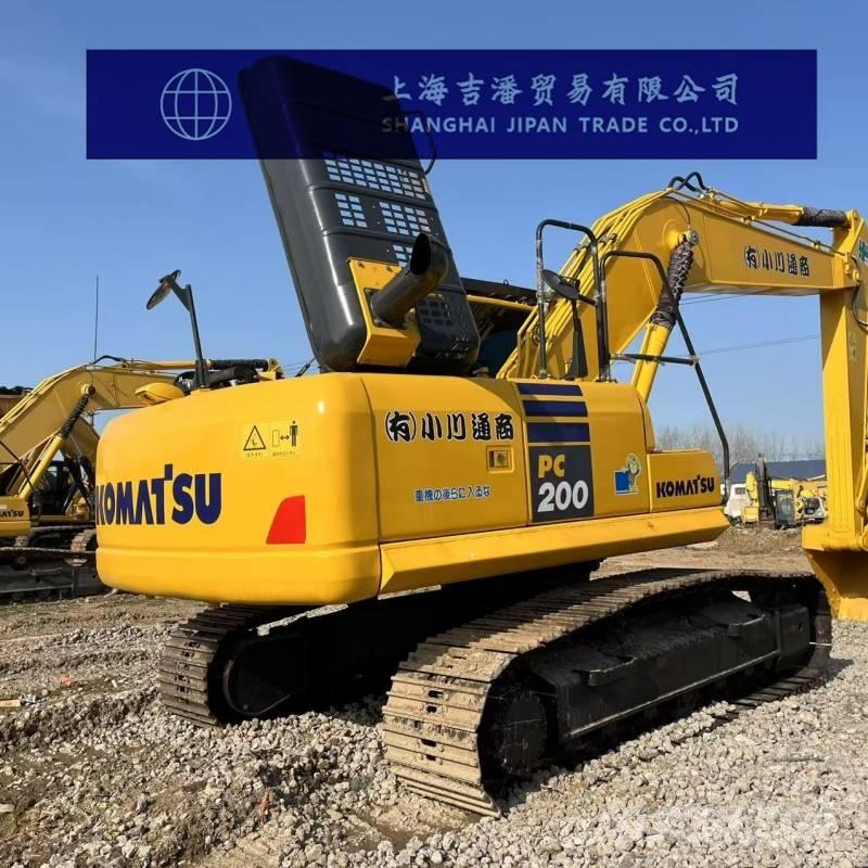 Komatsu PC 200 Pásová rýpadla