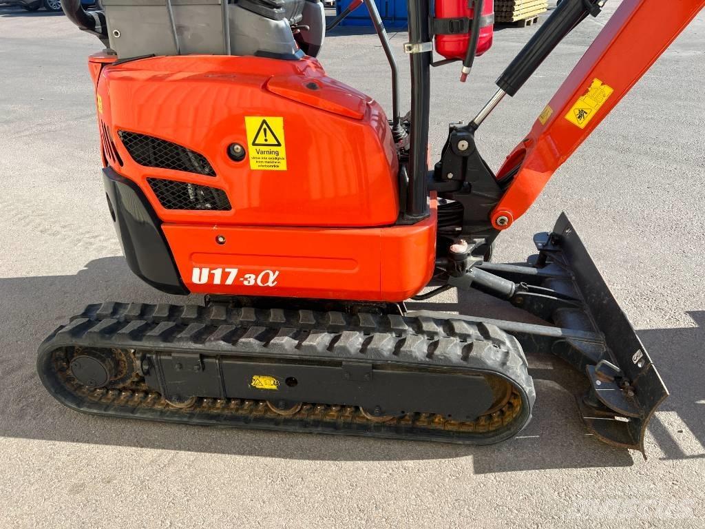 Kubota U 17-3 Mini rýpadla < 7t