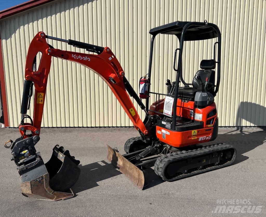 Kubota U 17-3 Mini rýpadla < 7t