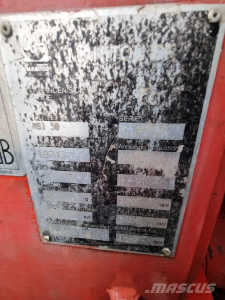 Manitou MSI 50 Terénní vysokozdvižné vozíky