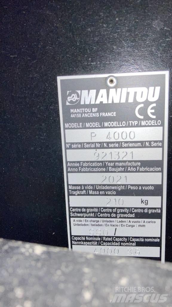Manitou P4000 Ostatní komponenty