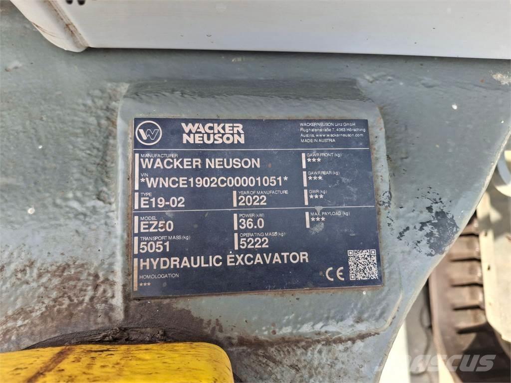 Wacker Neuson EZ50 Pásová rýpadla