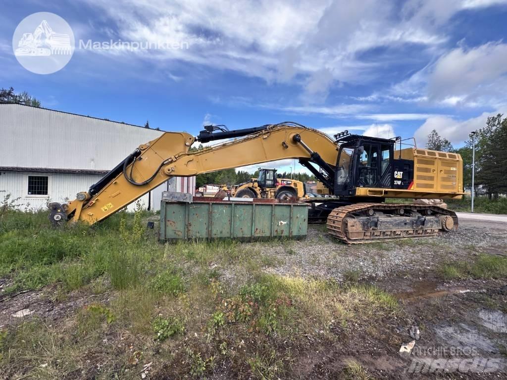 CAT 374 F L Pásová rýpadla