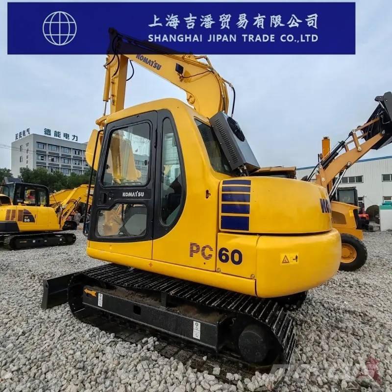 Komatsu PC 60 Pásová rýpadla