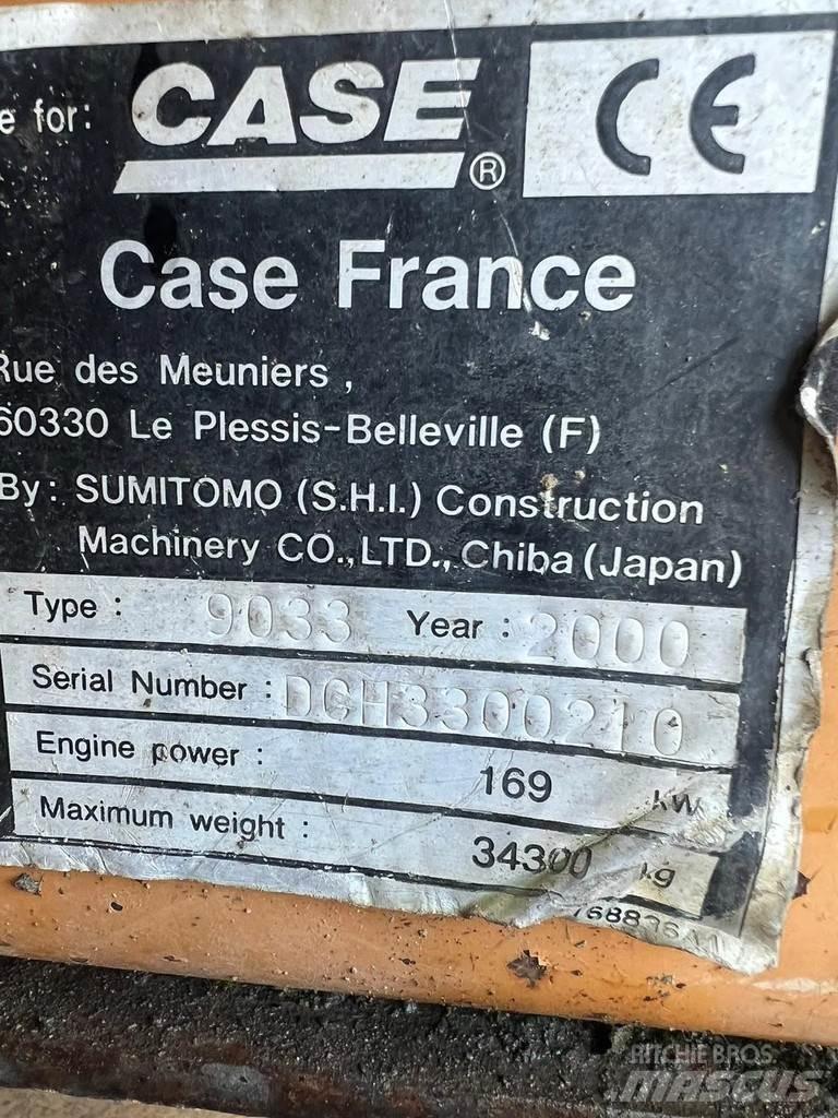 CASE 9033 Pásová rýpadla