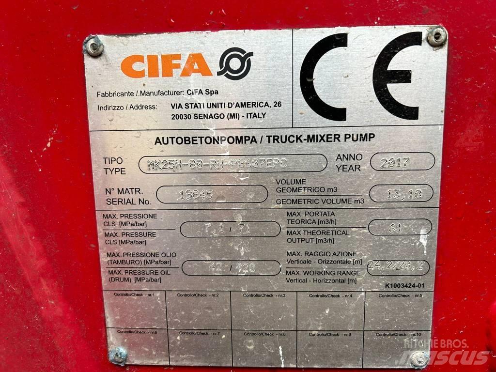 Cifa MK25H Carbotech Nákladní auta s čerpadly betonu